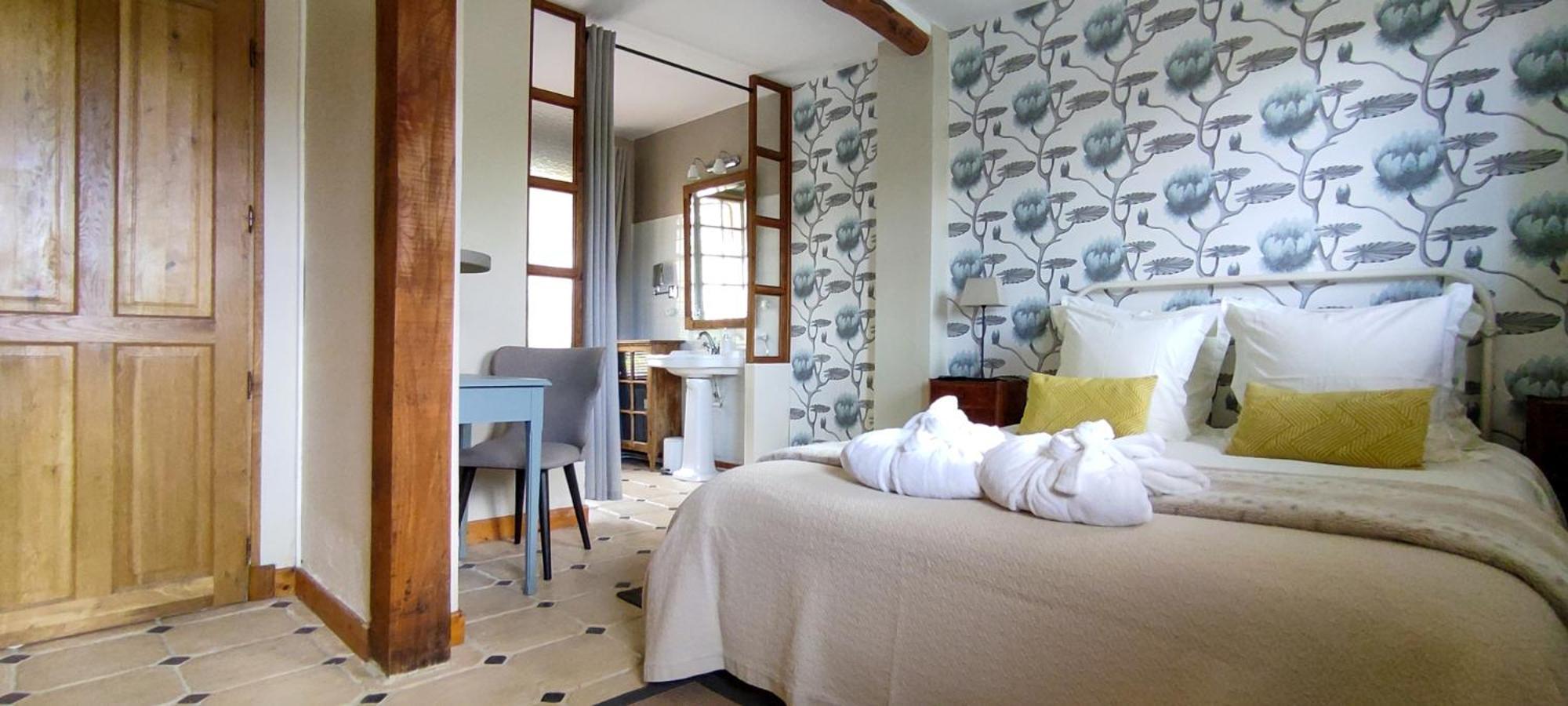 La Source Bed and Breakfast Saint-Cybranet Buitenkant foto
